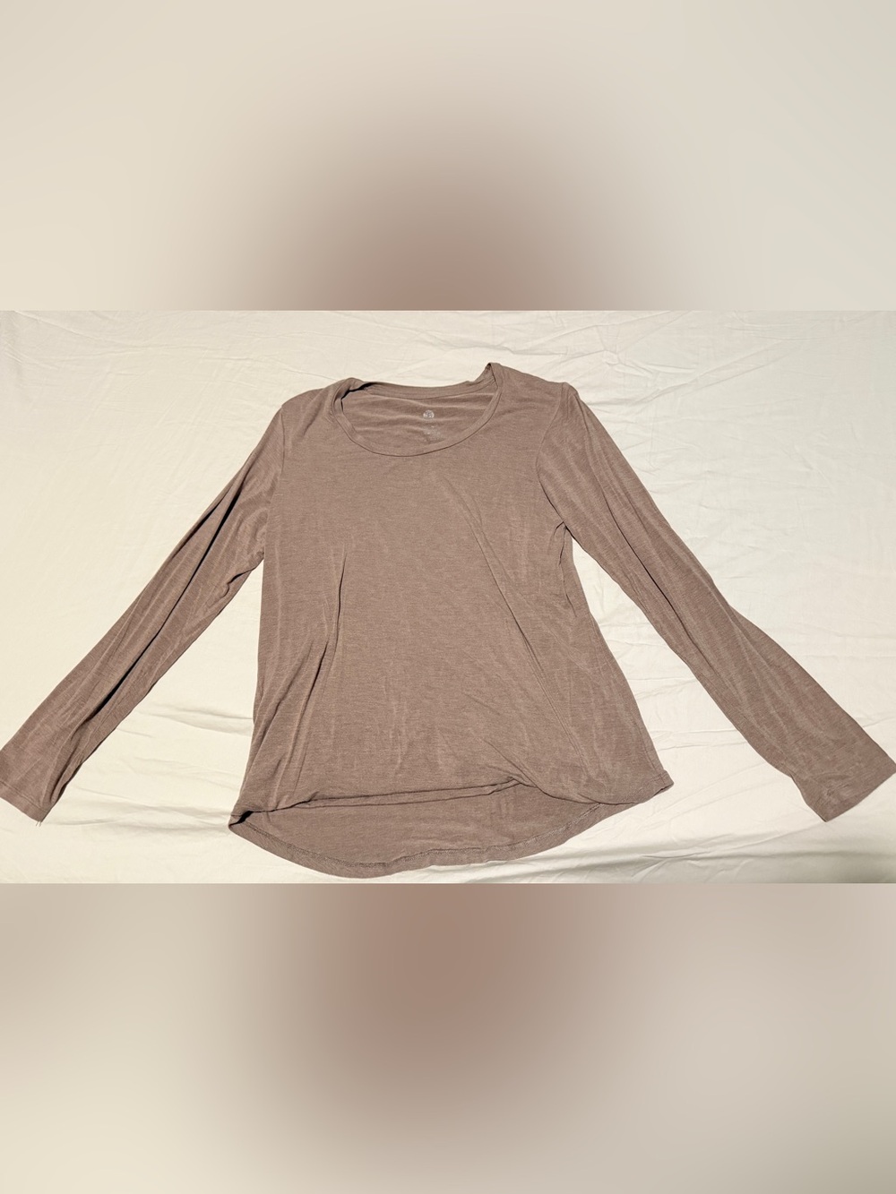 Bamboo Nursing & Maternity Long Sleeve T-shirt | Wheat - Small